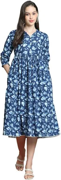 Western outfits for women in valanchery | Women’s western style dress with decorative stitching.